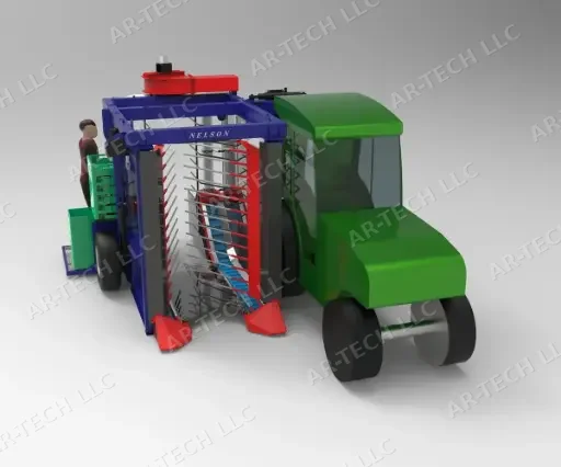 [GD-070093] Комбайн DOM-WID NELSON для сбора голубики