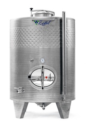Zottel sealed tank with a cooling jacket